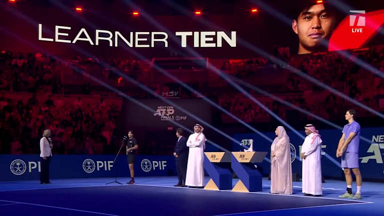 Jeddah champion Learner Tien: "I've been waiting to hold this trophy for the past year"