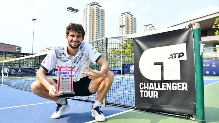 Vacherot has won four ATP Challenger titles in his career, three of which came last year.