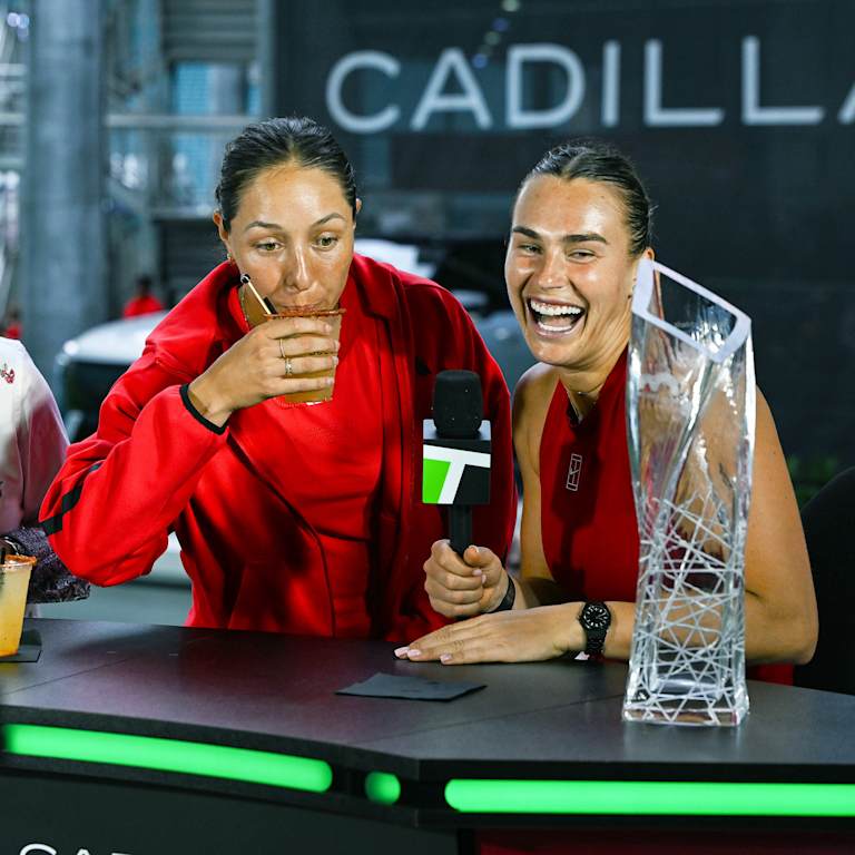 Jessica Pegula swipes Sabalenka’s cocktail, then raises a Honey Deuce to heartbreak