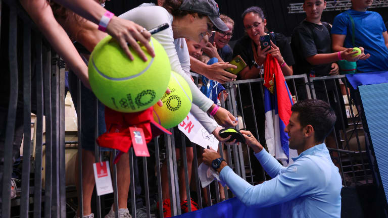 Djokovic can still "fight for all the titles," says coach Ivanisevic