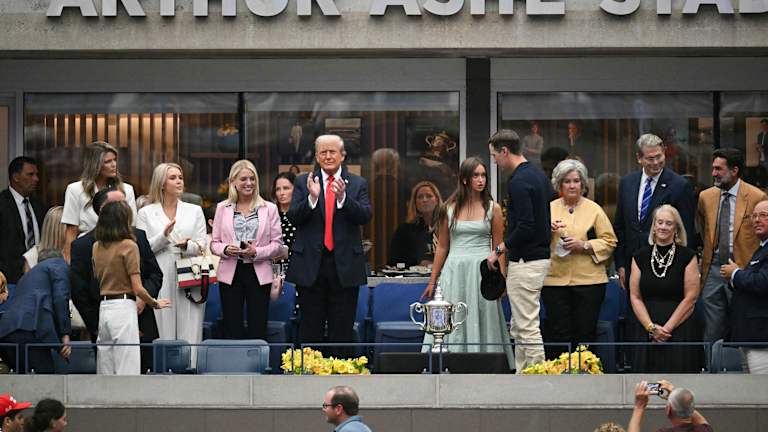 U.S. President Donald Trump attended the US Open men’s final.
