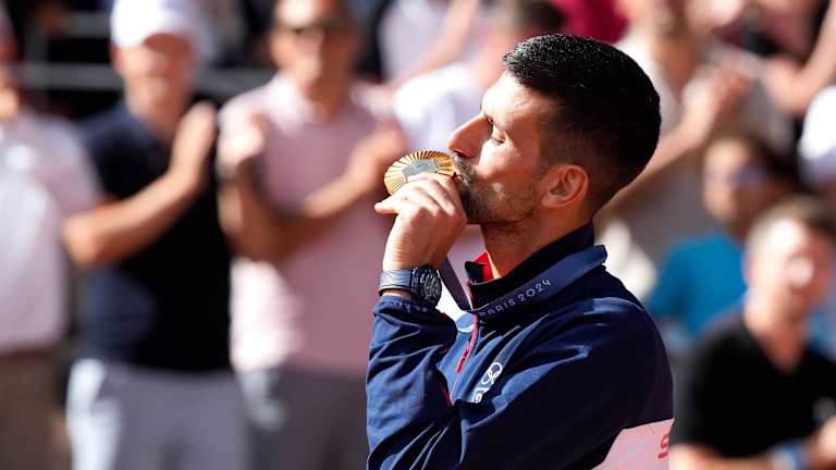 In Paris this year, Djokovic became the first man to win the gold medal in singles WITHOUT DROPPING A SET since tennis returned to the Olympics in 1988.
