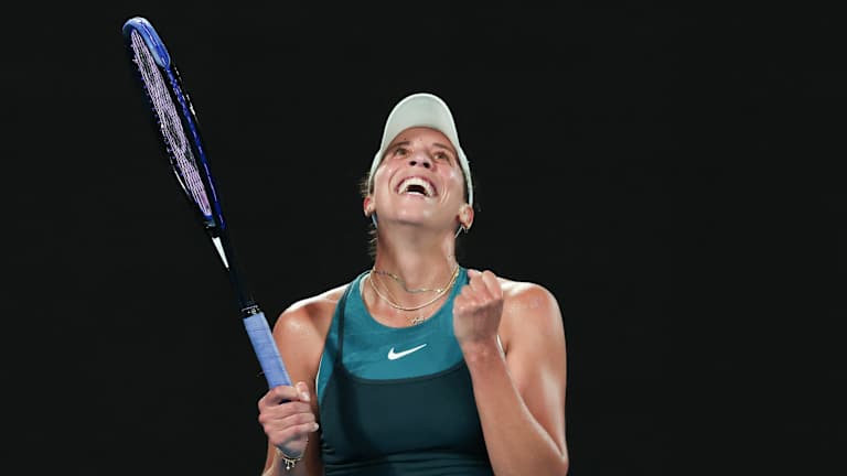 Madison Keys tastes victory after an Australian Open epic.
