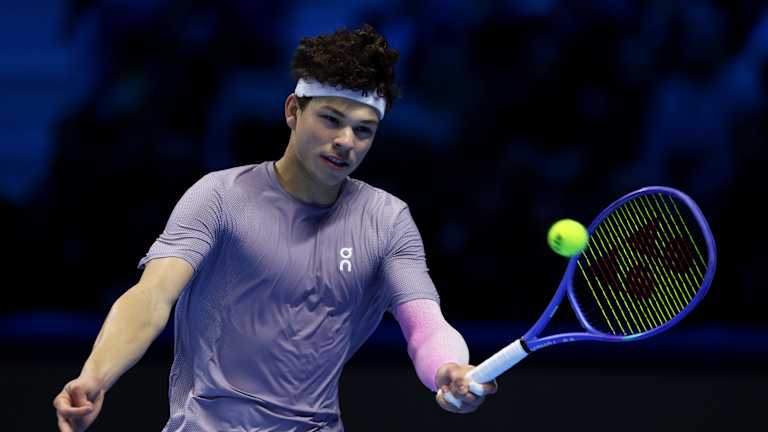 Eliminated from ATP Finals, Ben Shelton ranks his 2025 season "8 out of 10"
