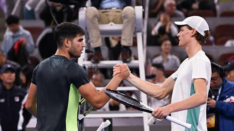 Sinner's torrid 2023 finish, which included halting Alcaraz in Beijing, preceded his first Grand Slam triumph at the 2024 Australian Open.