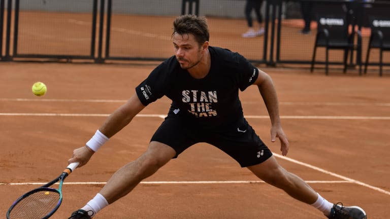 BTS with Wawrinka in Rome - 5