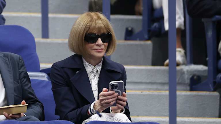 Anna Wintour, former editor-in-chief of U.S. Vogue has been a 2025 US Open regular.