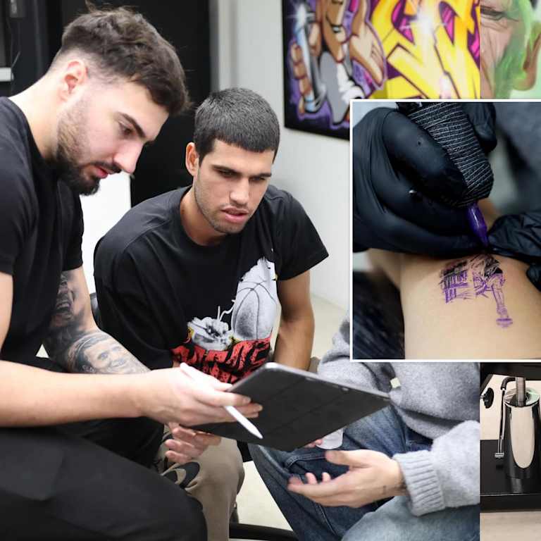 Carlos Alcaraz keeps his promise with New York City tattoo tribute