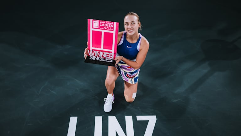 Potapova won the WTA event in Linz, Austria in 2023. The next time she plays it, she'll be of local interest.