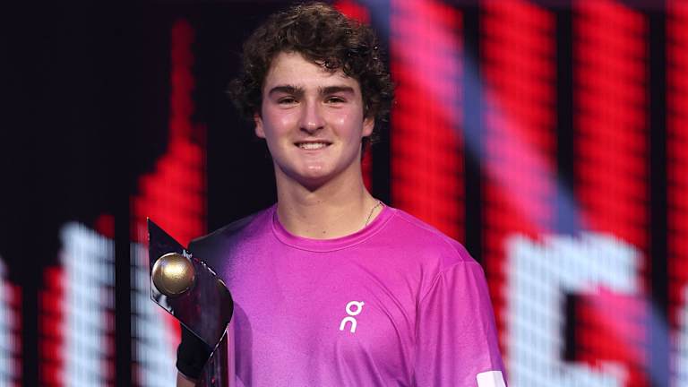 Brazil's Joao Fonseca, 18, captures Next Gen ATP Finals title with Rafael Nadal watching on