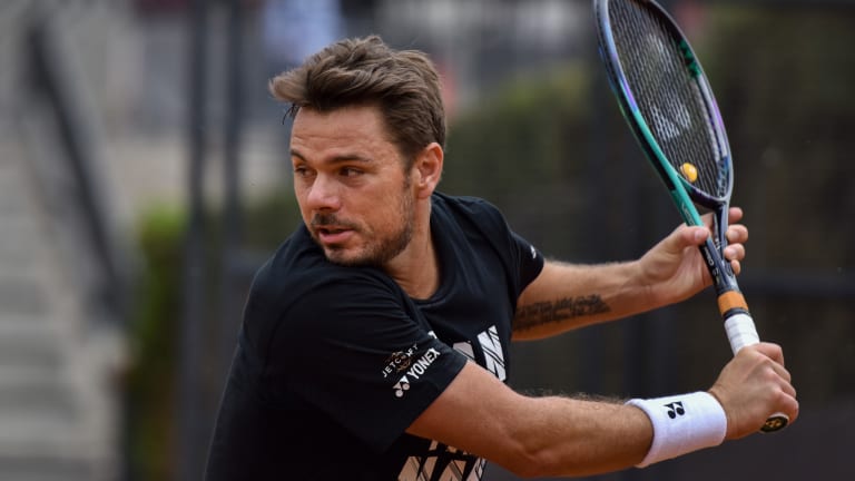 BTS with Wawrinka in Rome - 7