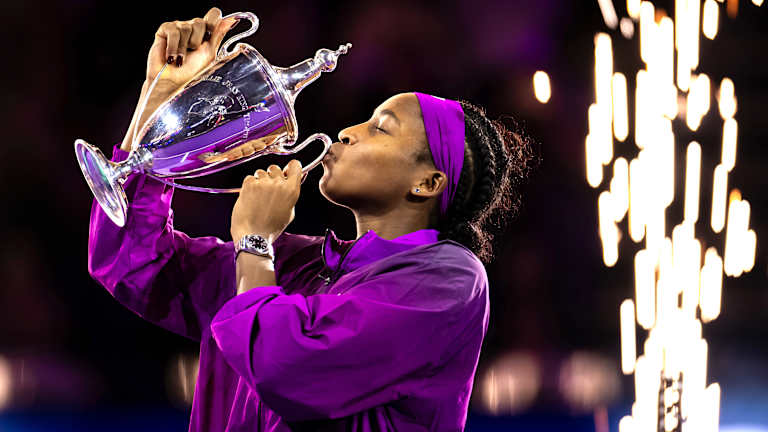 Not only did Coco take out the Top 2 players in the world en route to the final in Riyadh, she went on to defeat Zheng Qinwen in the final for one of the biggest titles of her young career.