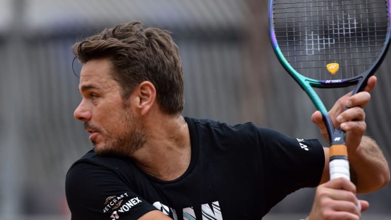 BTS with Wawrinka in Rome - 1