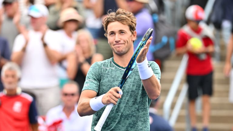 Casper Ruud first player other than Federer or Nadal to win Stefan Edberg Sportsmanship Award since 2003