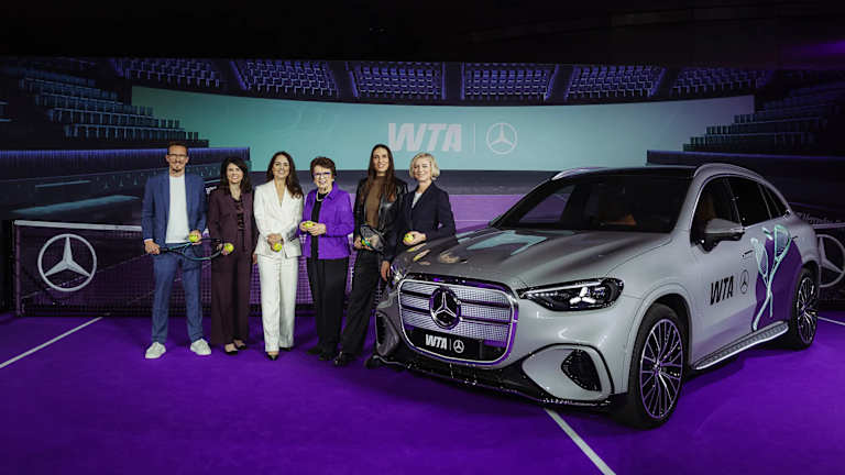 Billie Jean King applauds historic WTA, Mercedes-Benz partnership: “Far beyond tennis”