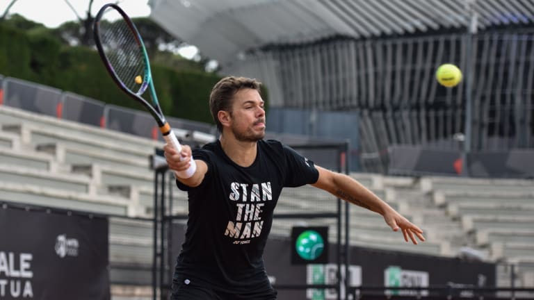 BTS with Wawrinka in Rome - 6