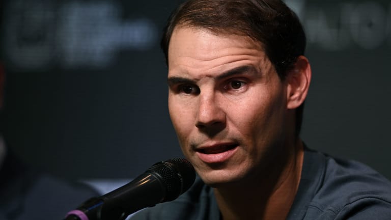 Nadal reflects on similarity of play on tour: "Every ball is hit with the goal of winning the point"