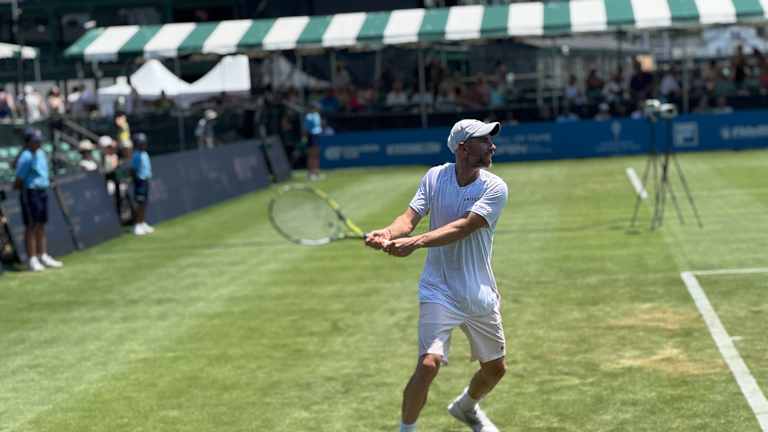 Mannarino has reached the fourth round of a Grand Slam tournament six times, but has never gone further.