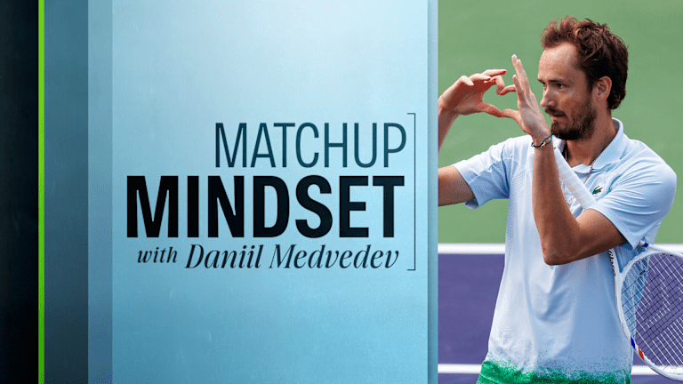 “I personally rely not too much on the stats, because every match is different,” Medvedev says. “And I do think, sometimes, that it can even make things worse!”