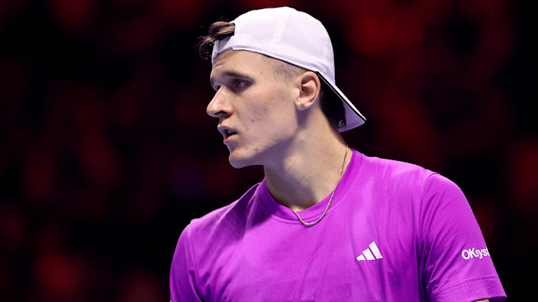 WATCH: Jakub Mensik shook by mid-match doping test request during Next Gen ATP Finals