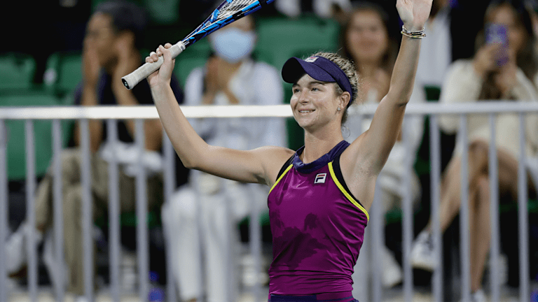 Mandlik's initial WTA breakthrough came in 2022, when she stunned Alison Riske-Amritraj and pushed then-No. 4 Paula Badosa to a third-set tiebreaker in San Jose.